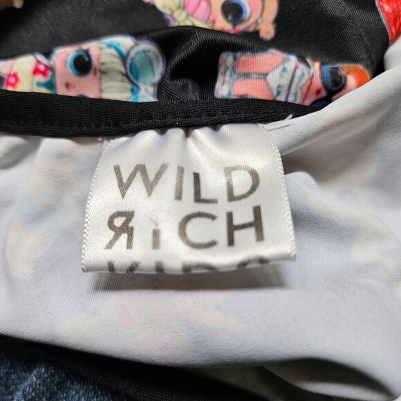 Wild Rich Kids Swim Suit Girls Size 5 6 LOL Doll 2 Piece Bathing Tankini - Picture 7 of 10